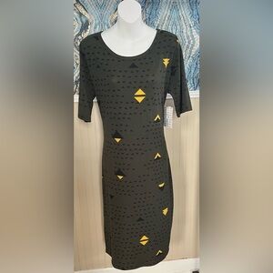 LuLaRoe Julia Dress, Size XL